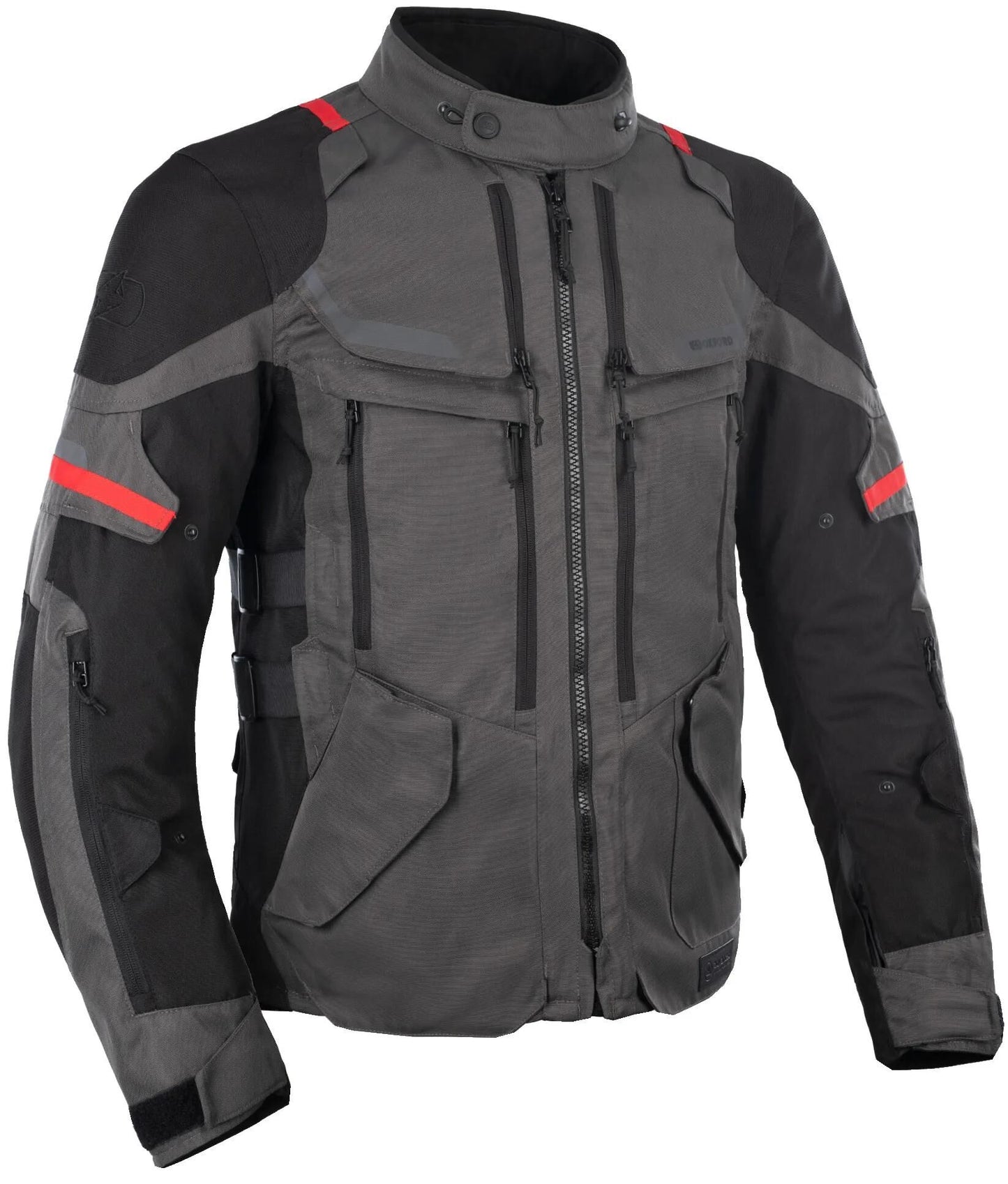 Oxford jas rockland jacket rockland gray sw red size 5xl