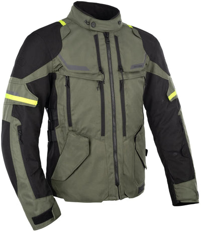 Oxford jas rockland jacket rockland brown bw yellow gr. l