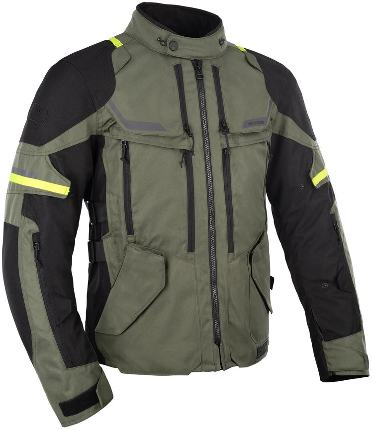 Oxford jas rockland jacket rockland brown bw yellow gr. 4xl