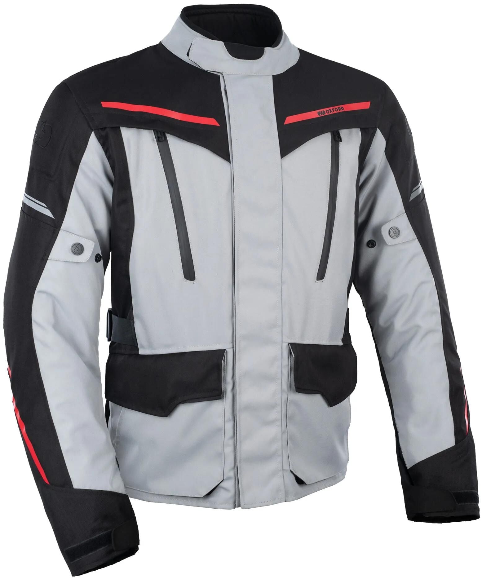 Oxford jas metro 2.0 jacket metro 2.0 gray black red gr. 4xl