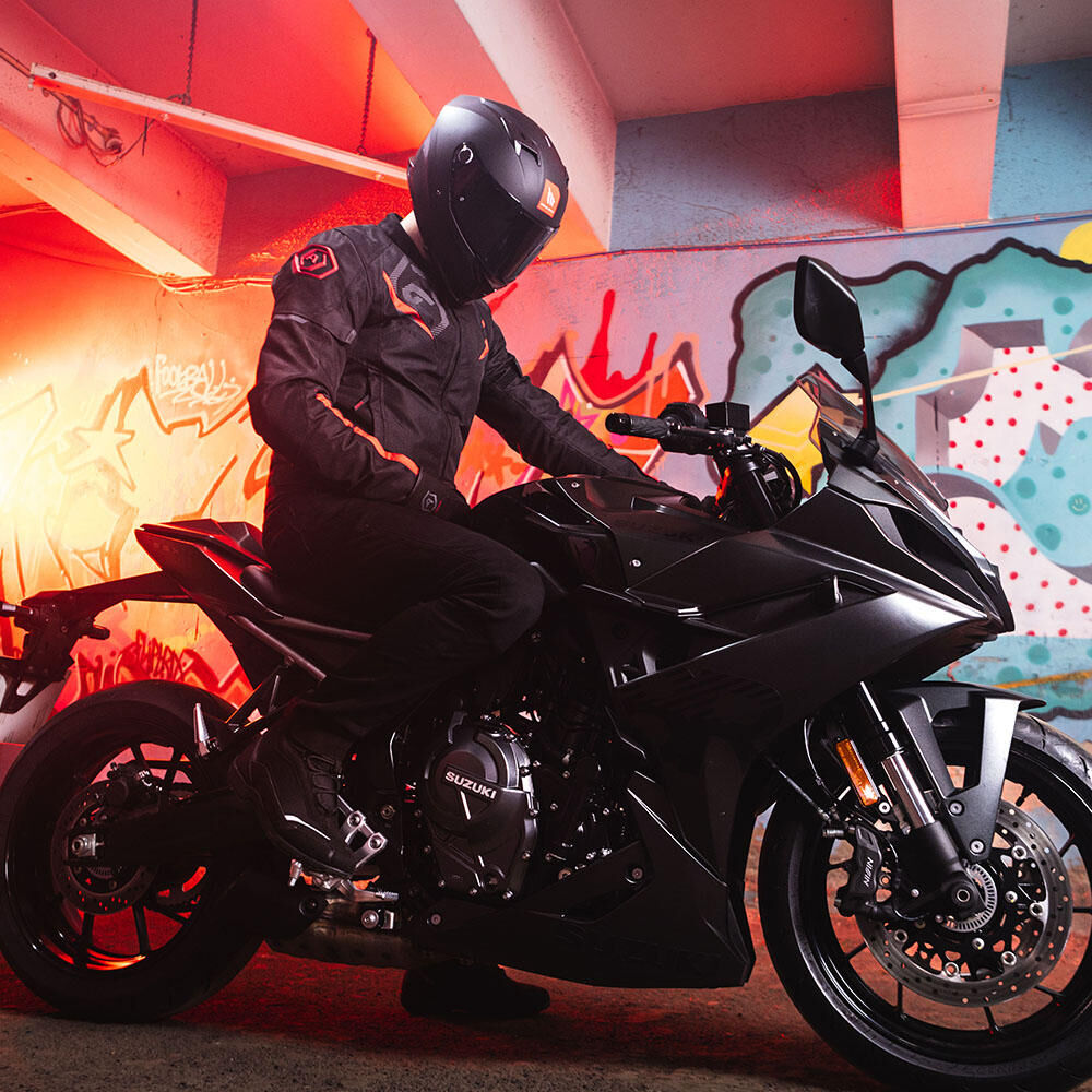 Armr jas eyoshi 3.0 jacket eyoshi 3.0 wp ms black red gr. 3xl