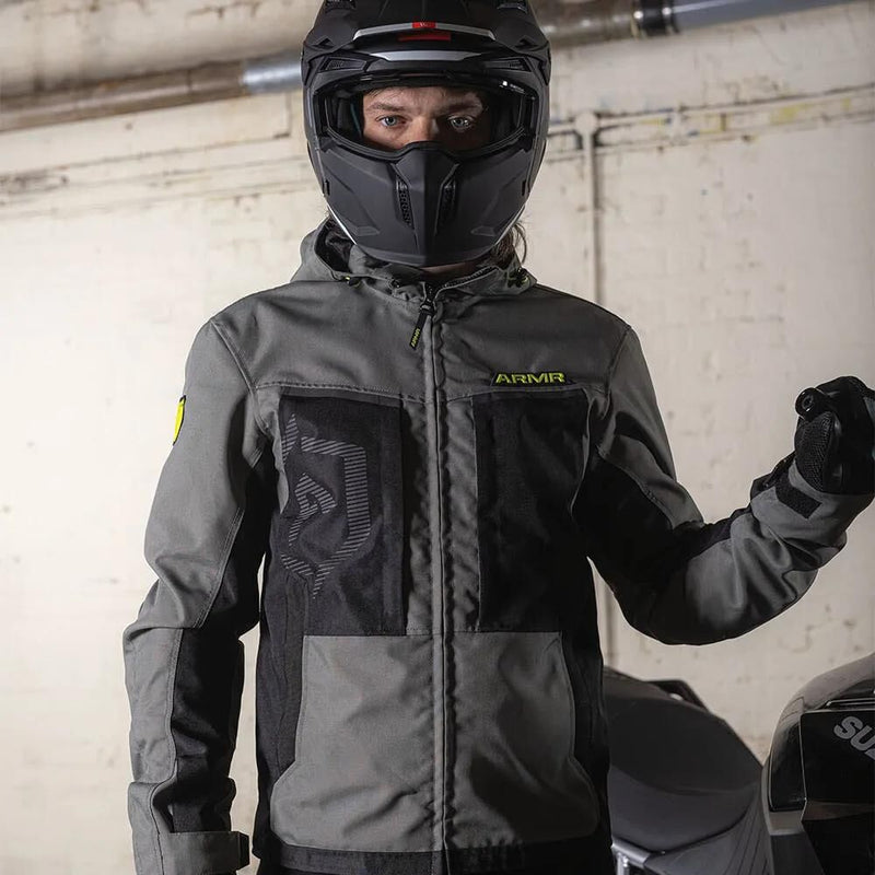 Armr jacke suko 1.0 jacket suko 1.0 wp ms green yellow gr. xx