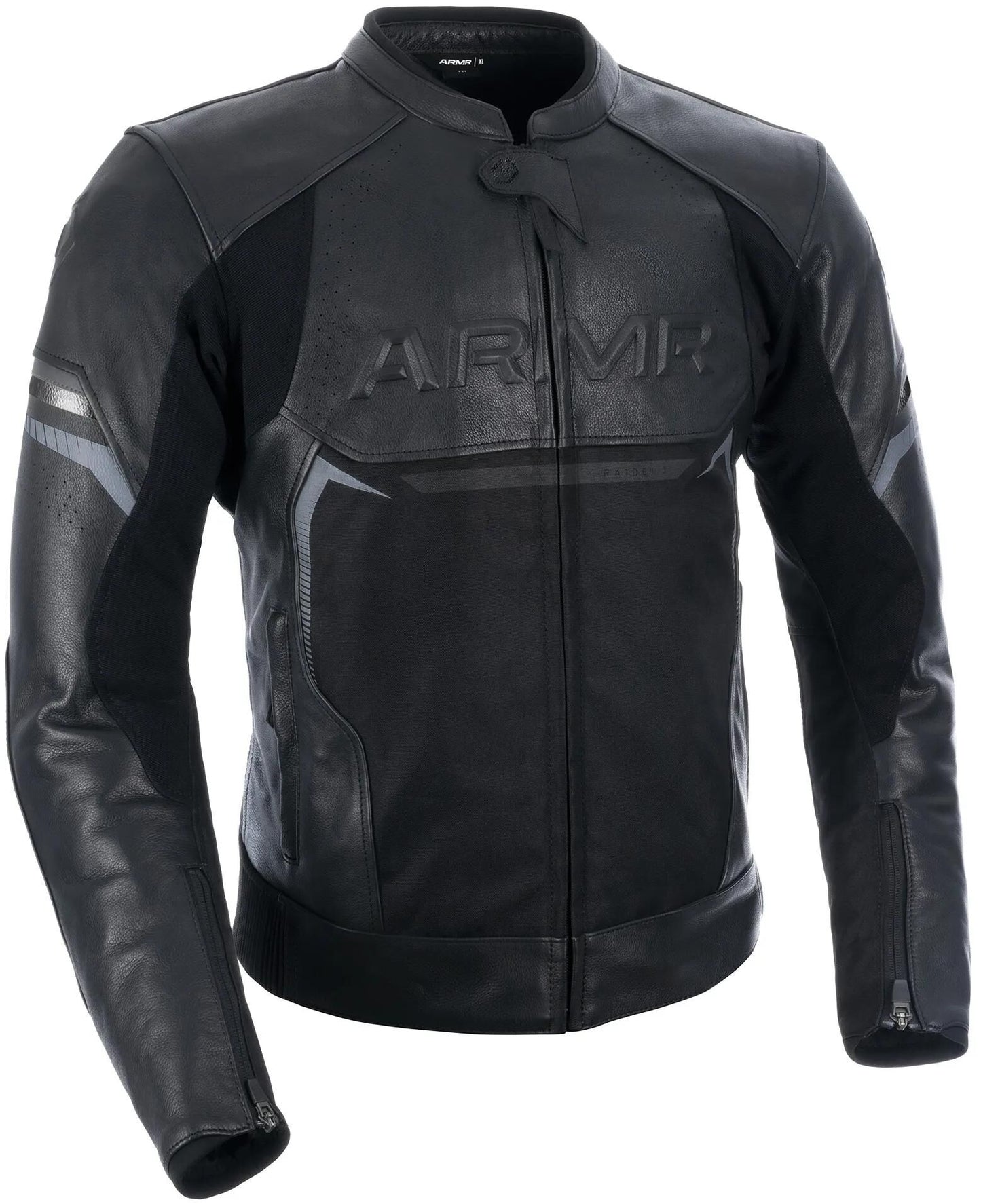 Armr lederjacke raiden 3.0 leather jacket raide 3.0 ms black gr. 3xl