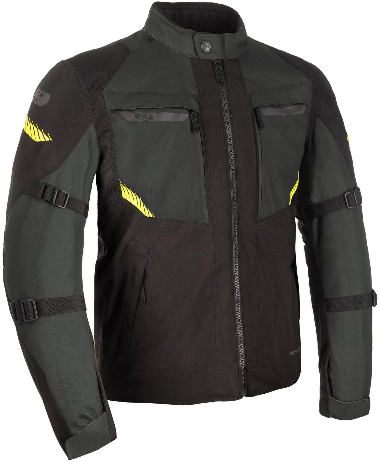 Oxford jacke toronto 1.0 jacket toronto 1.0 d2d ms black green fluo s