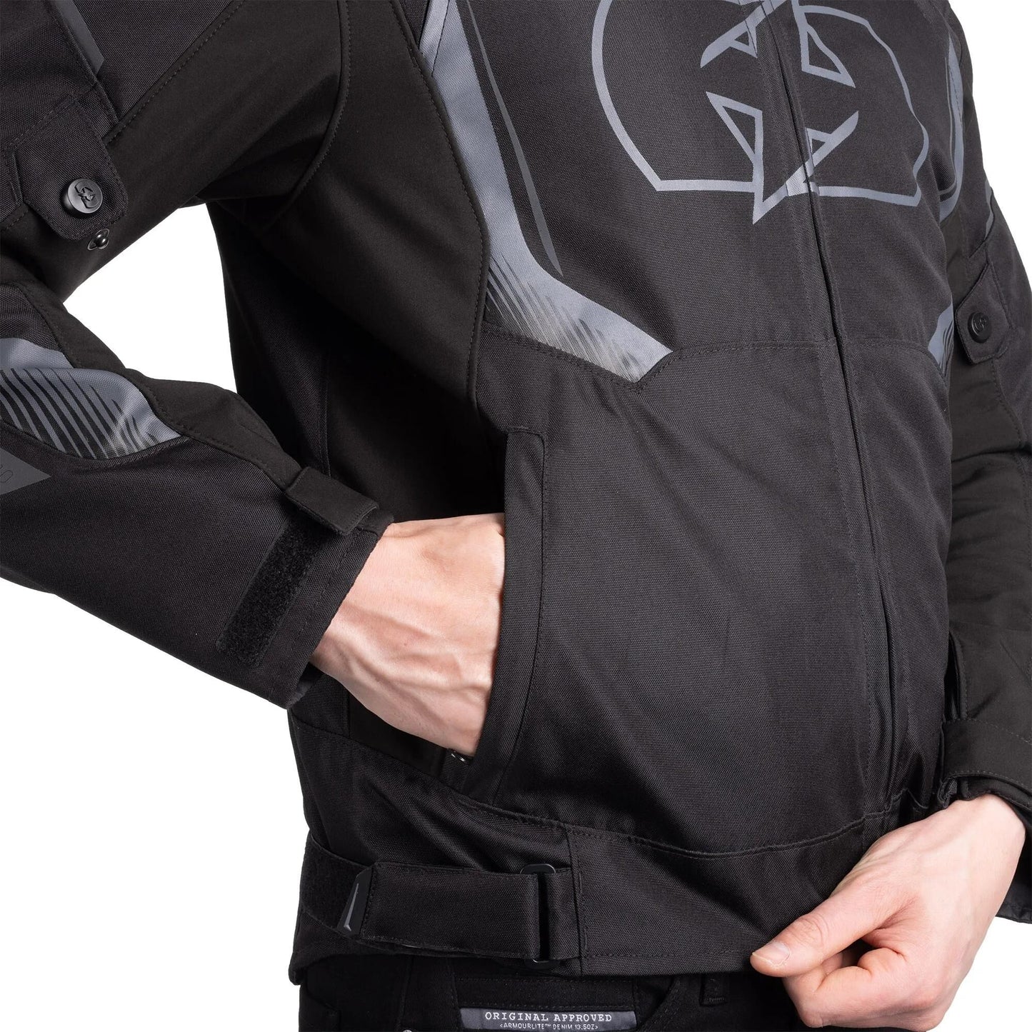 Oxford jacke omega 1.0 jacket omega 1.0 d2d ms black gr. l