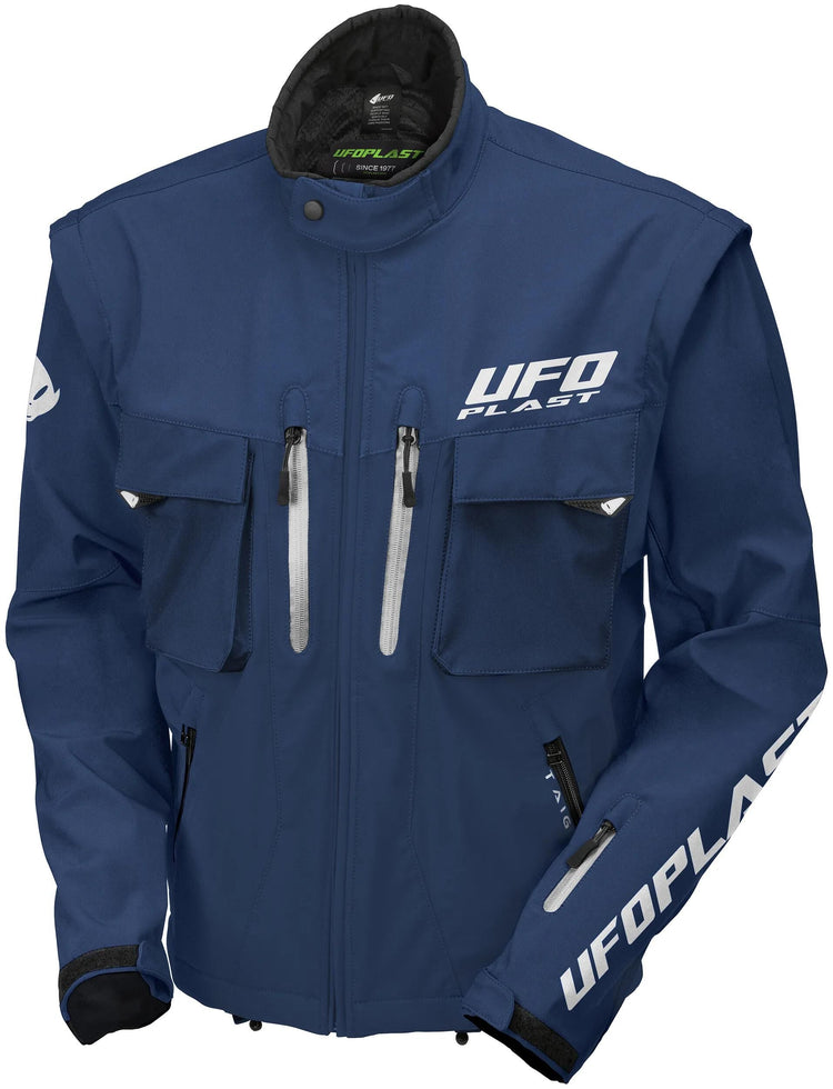 Ufo plast jas taiga enduro jacket ufo blue gr. m