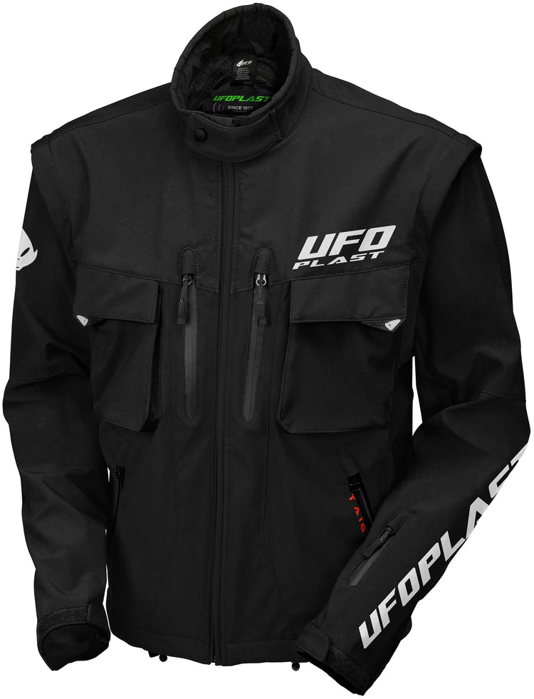 Ufo plast jas taiga enduro jacket ufo black gr. xxl