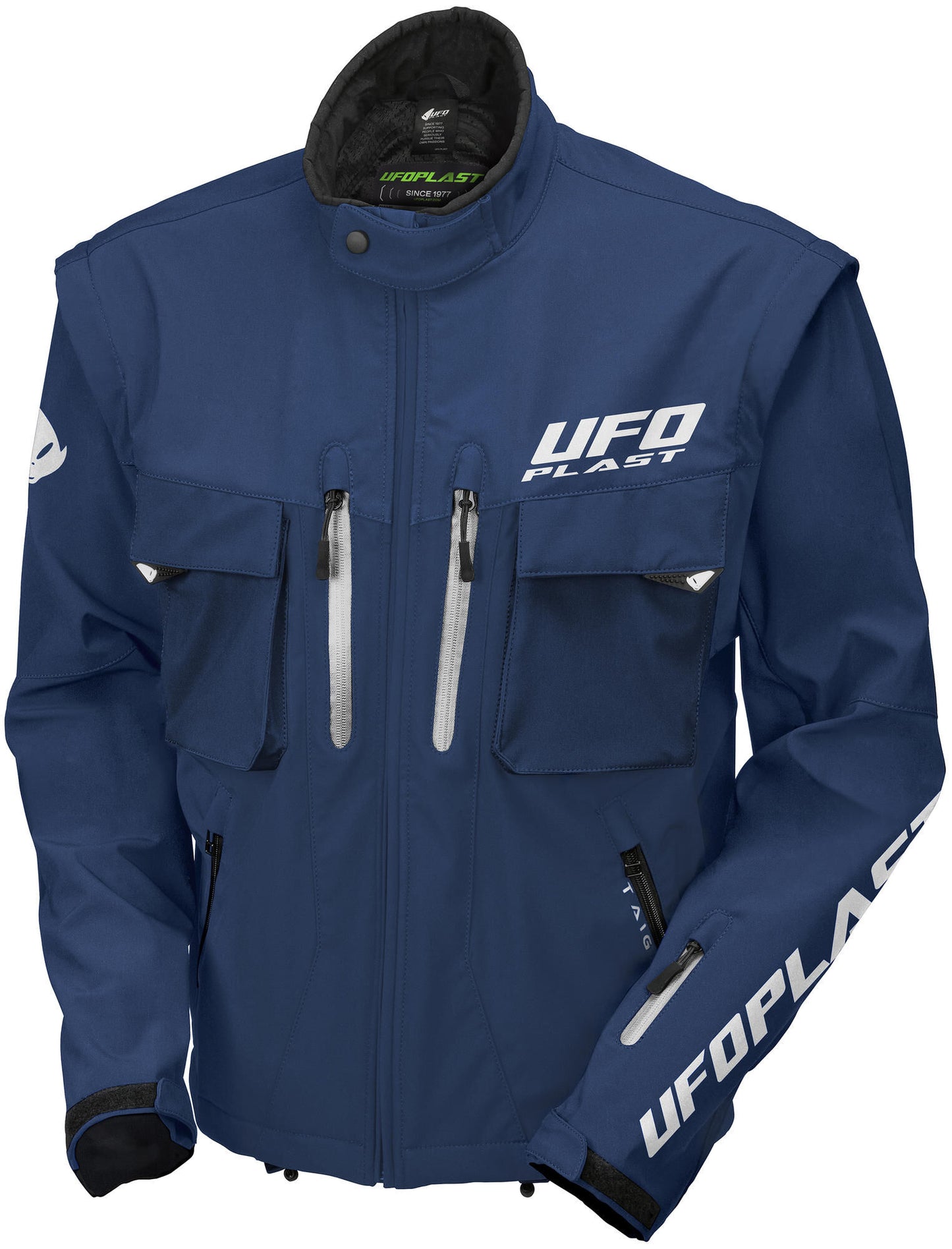 Ufo plast jas taiga enduro jacket ufo blue gr. m