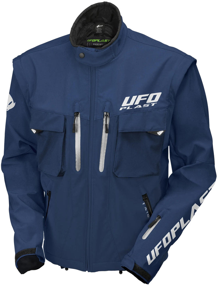 Ufo plast jas taiga enduro jacket ufo blue gr. m
