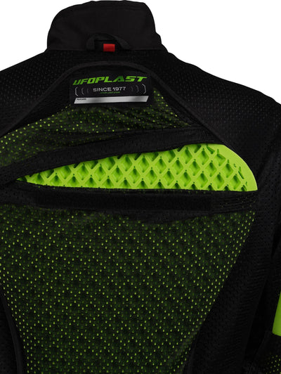 Ufo plast jas taiga enduro jacket ufo black red gr. xl