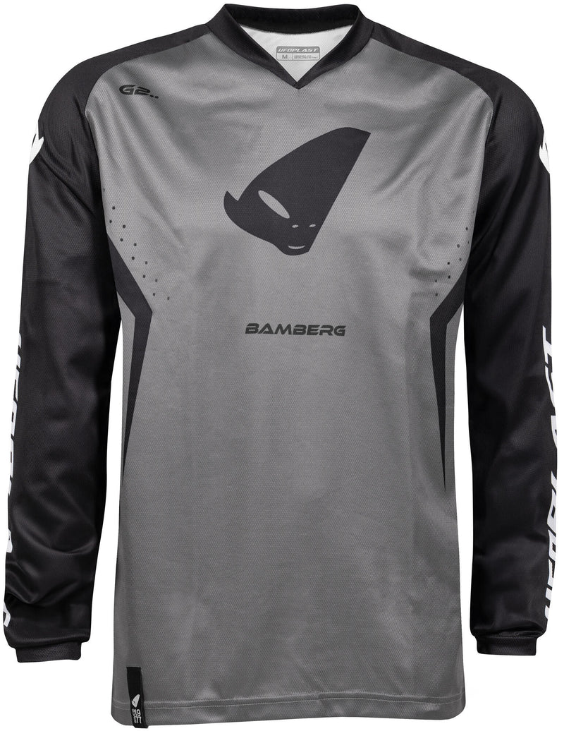 Ufo plast jersey mx bamberg mx jersey ufo bamberg black grey gr. xxl