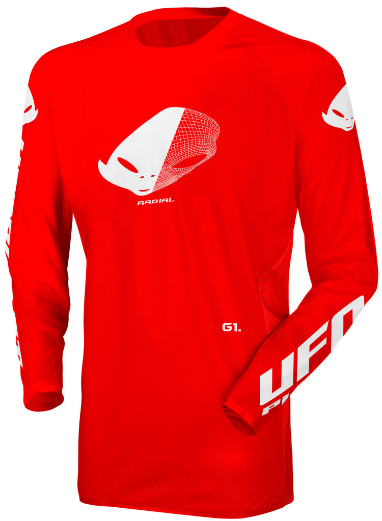 Ufo plast jersey mx radial mx jersey ufo radial red gr. m