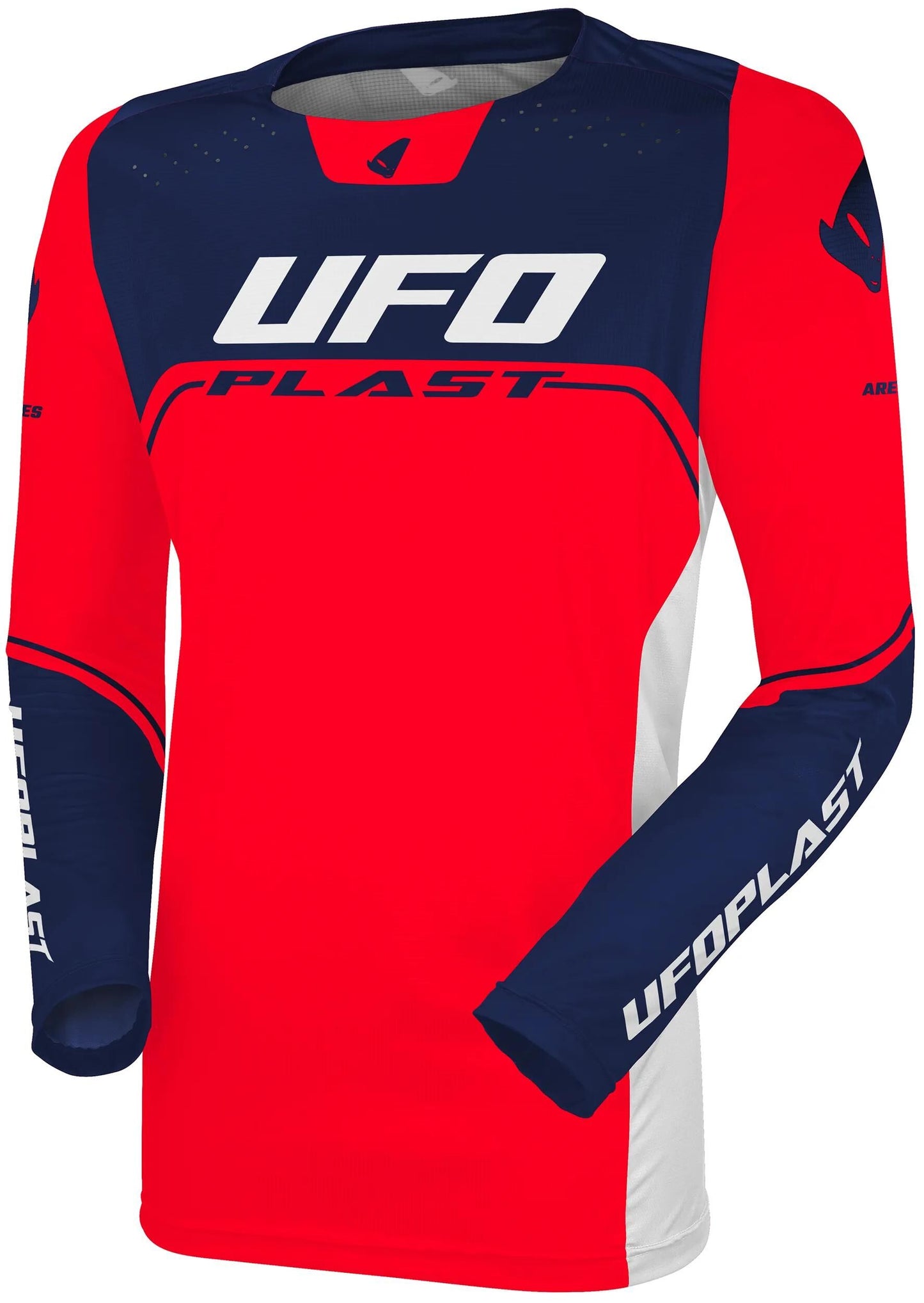 Ufo plast jersey mx ares mx jersey ufo ares red blue gr. l