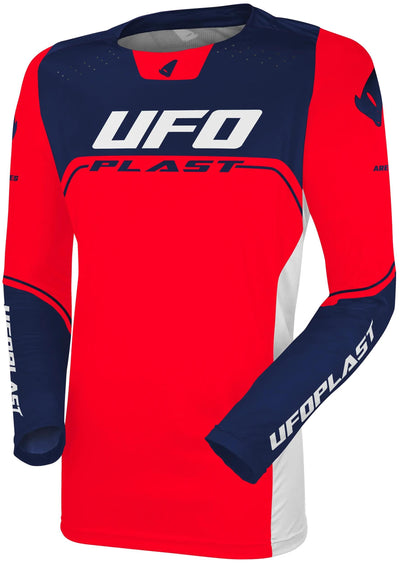 Ufo plast jersey mx ares mx jersey ufo ares red blue gr. l