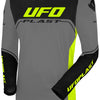 Ufo plast jersey mx ares mx jersey ufo ares gray black gr. xxl