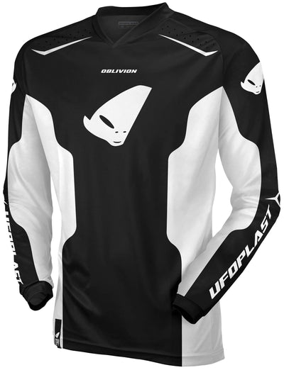 Ufo plast jersey mx oblivion mx jersey ufo oblivion black white gr. l