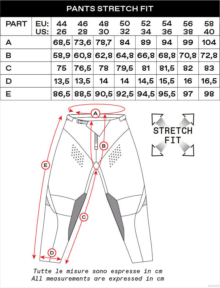 Ufo plast hose mx ares mx trousers ufo ares gray red gr. 46