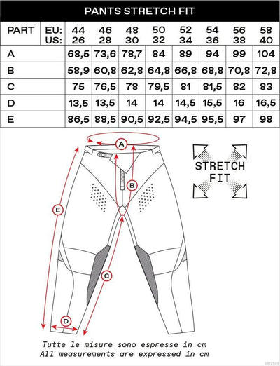 Ufo plast hose mx ares mx trousers ufo ares white black size 54