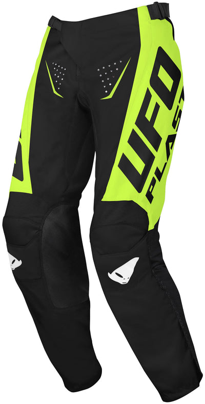 Ufo plast broek mx oblivion mx trousers ufo oblivion black yellow gr. 48