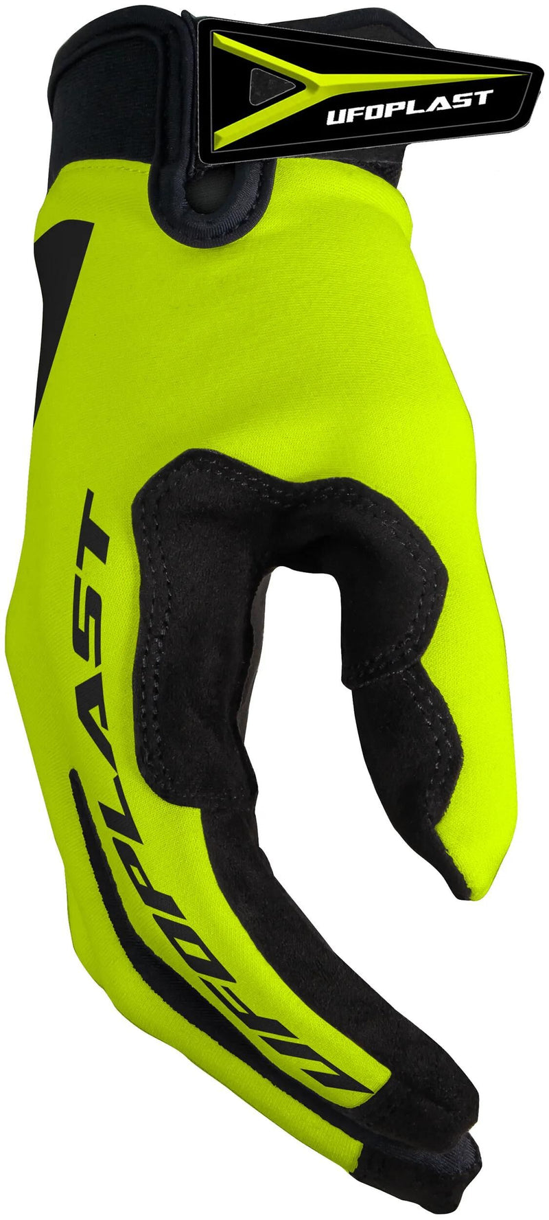 Ufo plast crosshandschuh skyline kids children gloves ufo skyline yellow gr. l