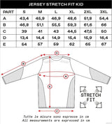 Ufo plast jersey ares kids children's jersey ufo are gray rot gr. xxs - afbeelding 1
