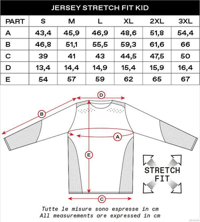 Ufo plast jersey ares kids children's jersey ufo are gray rot gr. xs