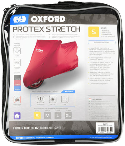 Oxford faltgarage protex protex bike covers stretch indoor xl red