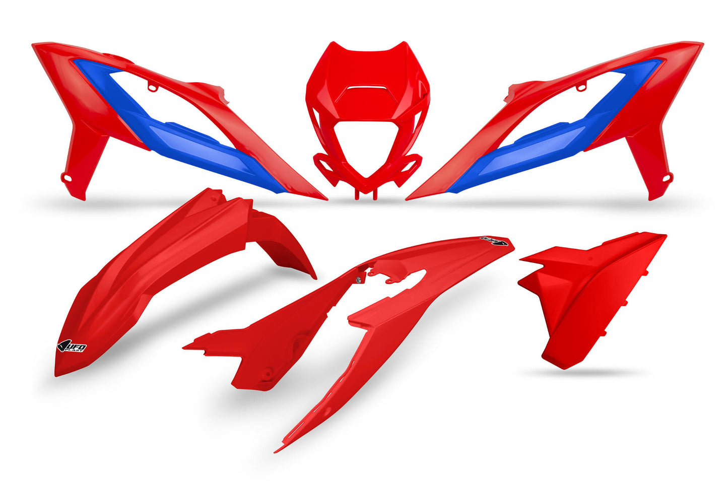 Ufo plast kappenset trim kit ufo beta red blue