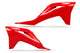 Ufo plast kühlerabdeckung radiator covers ufo gasgas red