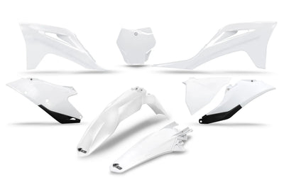 Ufo plast verkleidungssatz trim kit ufo gasgas white