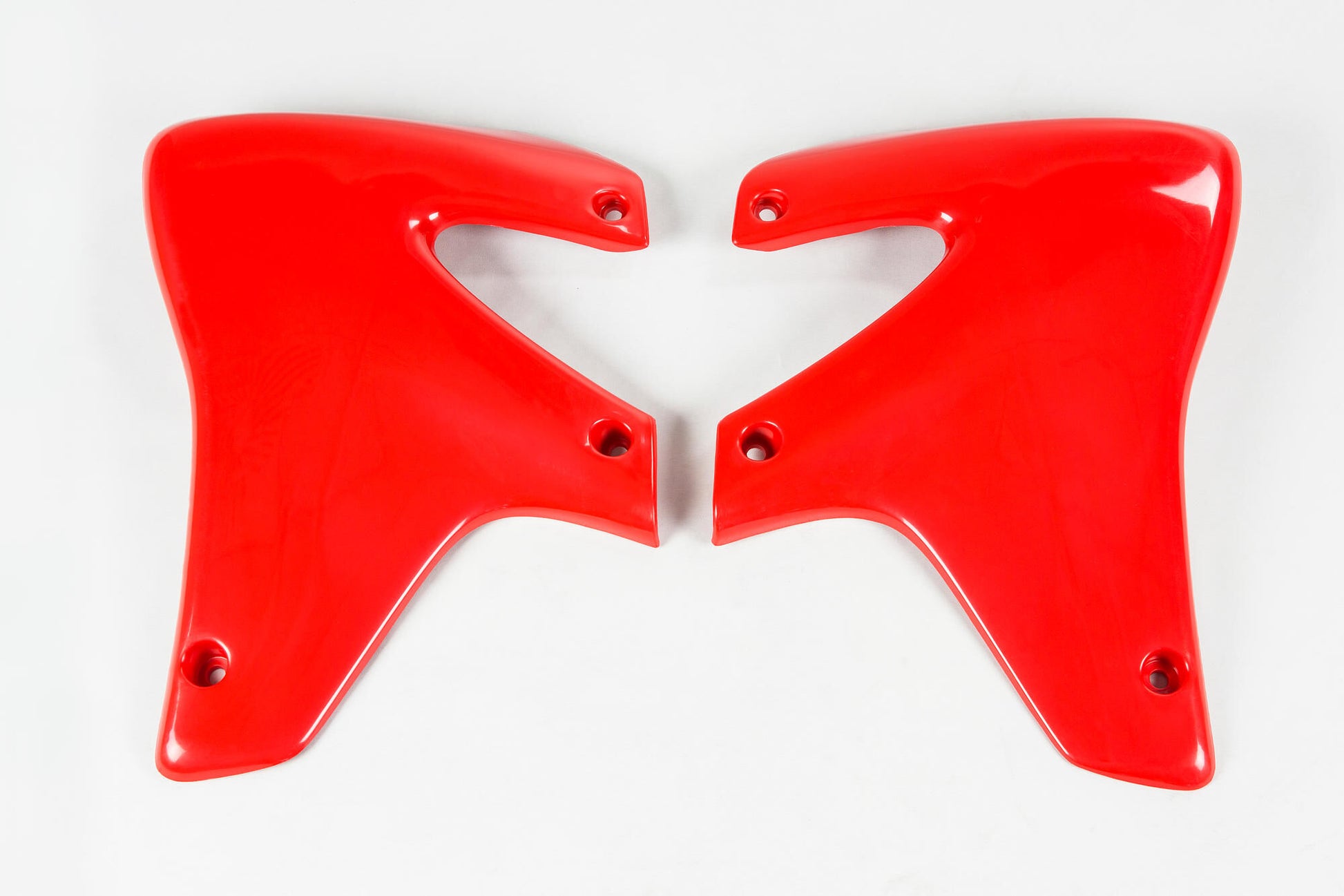 Ufo plast radiateurafdekking radiator covers ufo honda red