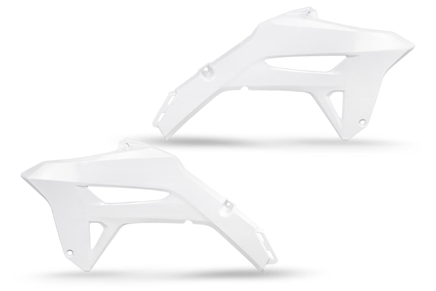 Ufo plast radiateurafdekking radiator covers ufo honda white