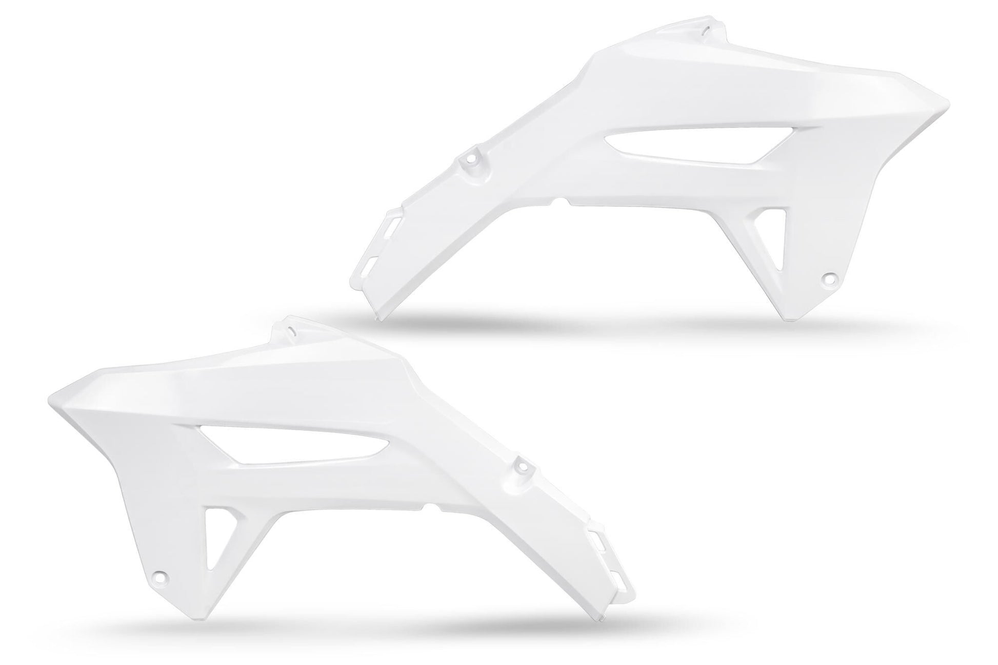 Ufo plast radiateurafdekking radiator covers ufo honda white