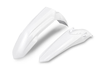 Ufo plast spatbordset mudguard set ufo honda white