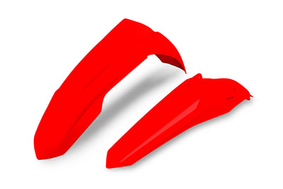 Ufo plast kotflügelsatz mudguard set ufo honda oem red