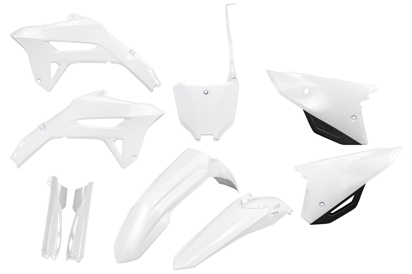 Ufo plast kappenset trim kit ufo honda white