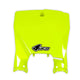 Ufo plast startnummerntafel start number plate ufo husqvarna yellow