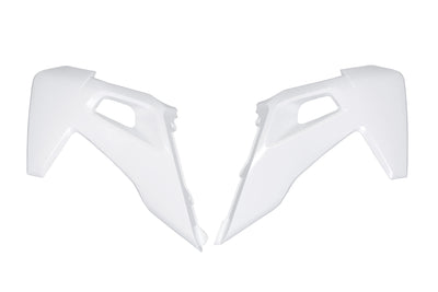 Ufo plast kühlerabdeckung radiator covers ufo husqvarna white
