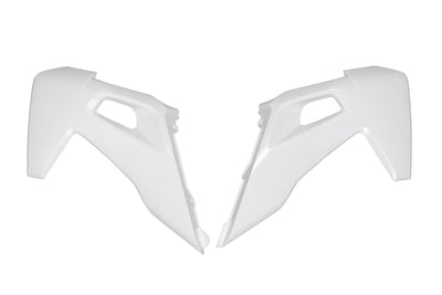 Ufo plast kühlerabdeckung radiator covers ufo husqvarna white