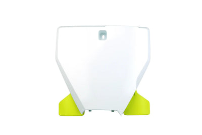Ufo plast startnummerntafel start number plate ufo husqvarna white
