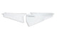 Ufo plast seitenverkleidung side covers ufo husqvarna white