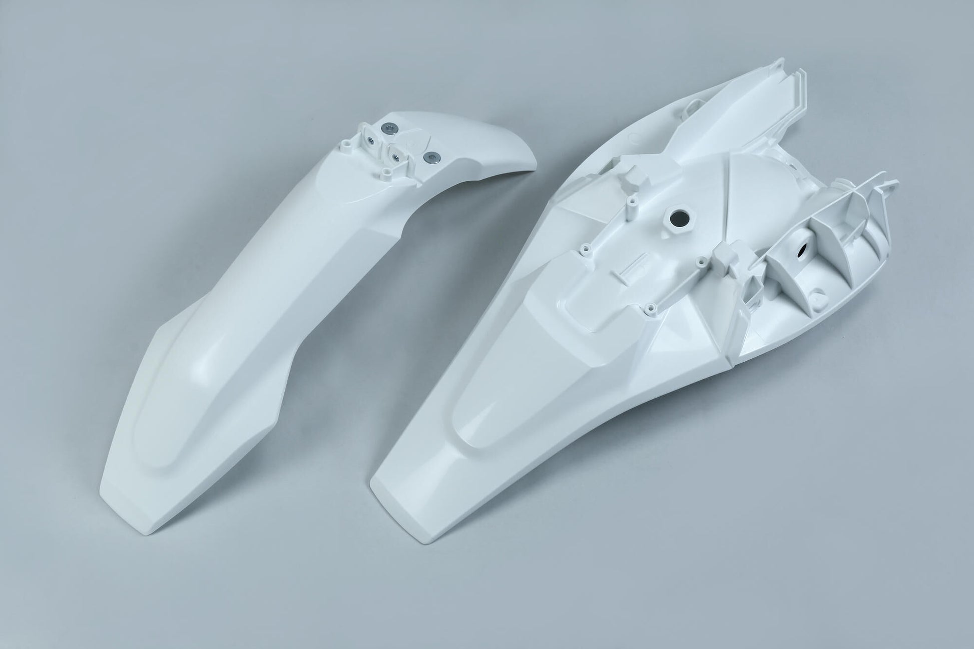 Ufo plast kotflügelsatz mudguard set ufo husqvarna oem white