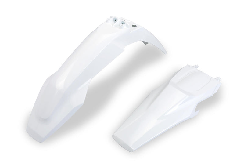 Ufo plast kotflügelsatz mudguard set ufo husqvarna oem white
