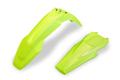 Ufo plast kotflügelsatz mudguard set ufo husqvarna yellow