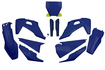 Ufo plast verkleidungssatz trim kit ufo husqvarna blue
