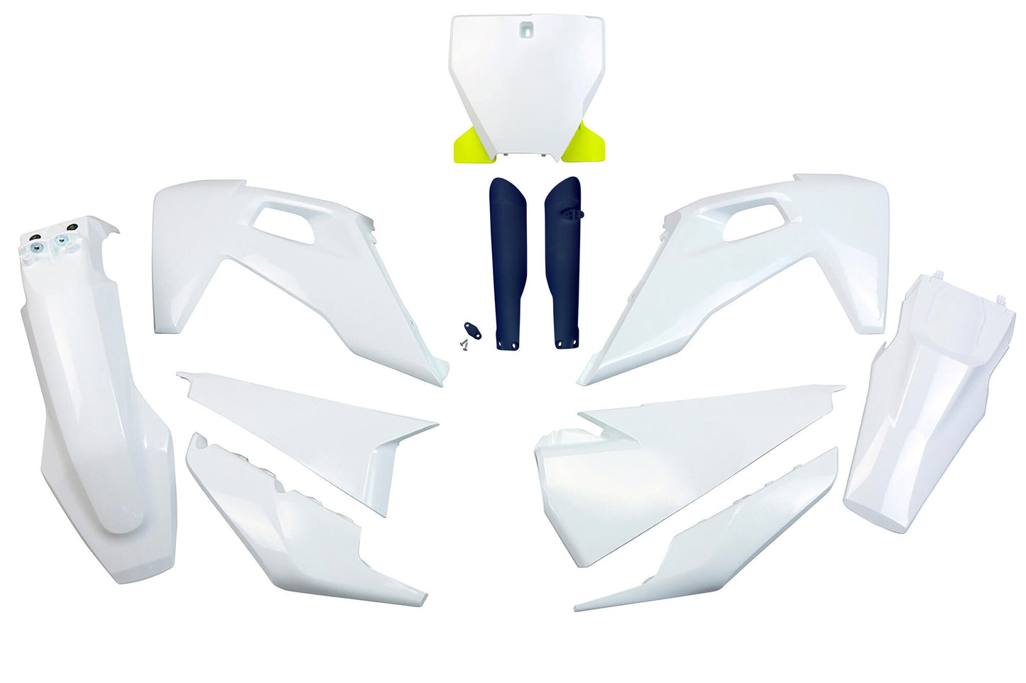 Ufo plast kappenset trim kit ufo husqvarna oem wt ye bl