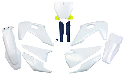 Ufo plast verkleidungssatz trim kit ufo husqvarna oem wt ye bl