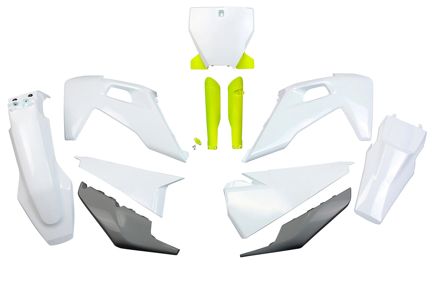 Ufo plast kappenset trim kit ufo husqvarna oem wt ye gr