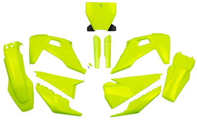 Ufo plast verkleidungssatz trim kit ufo husqvarna yellow