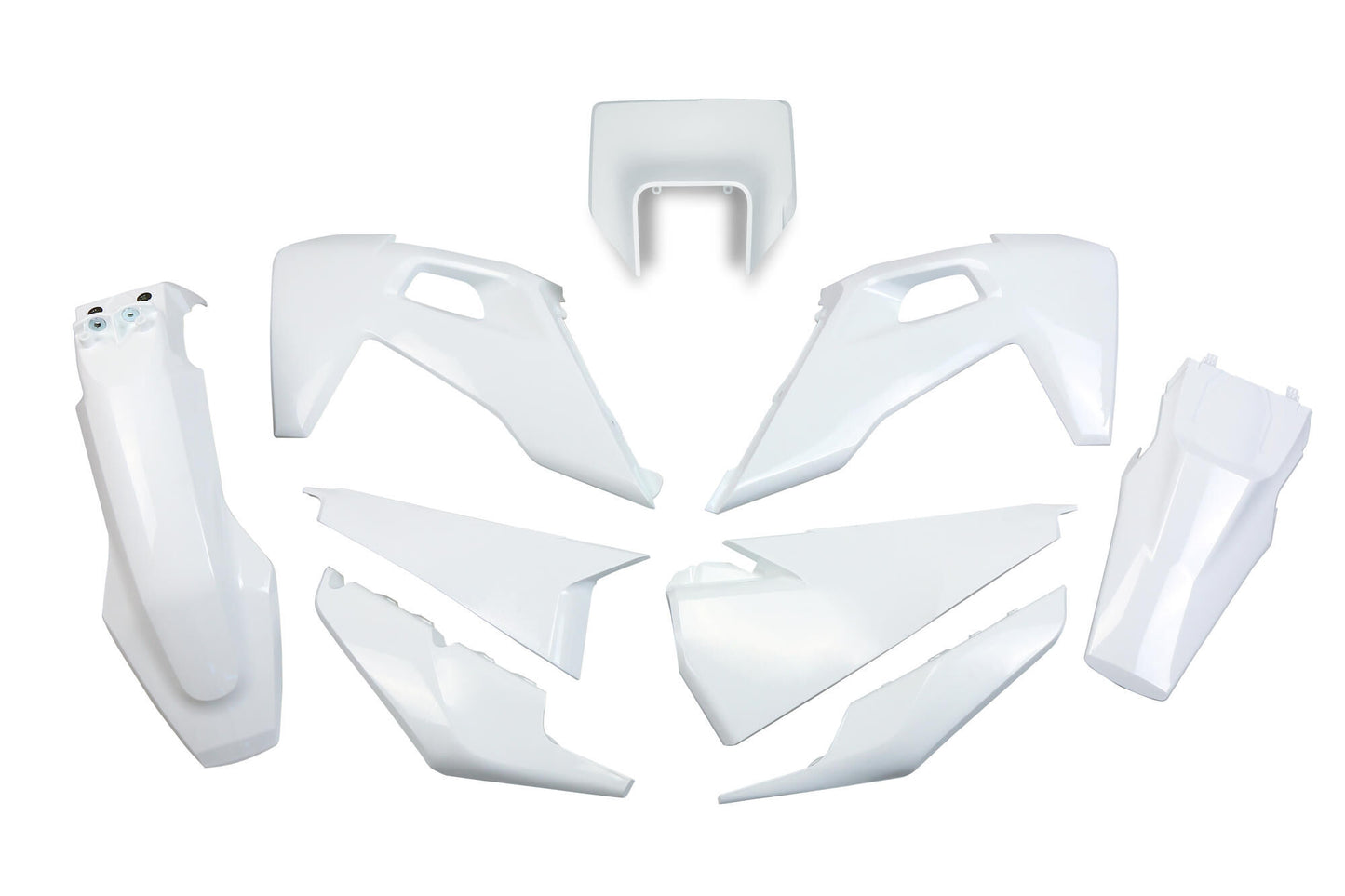 Ufo plast verkleidungssatz trim kit ufo husqvarna white